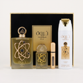 Lattafa Tharwah Gold Gift Set 4pcs