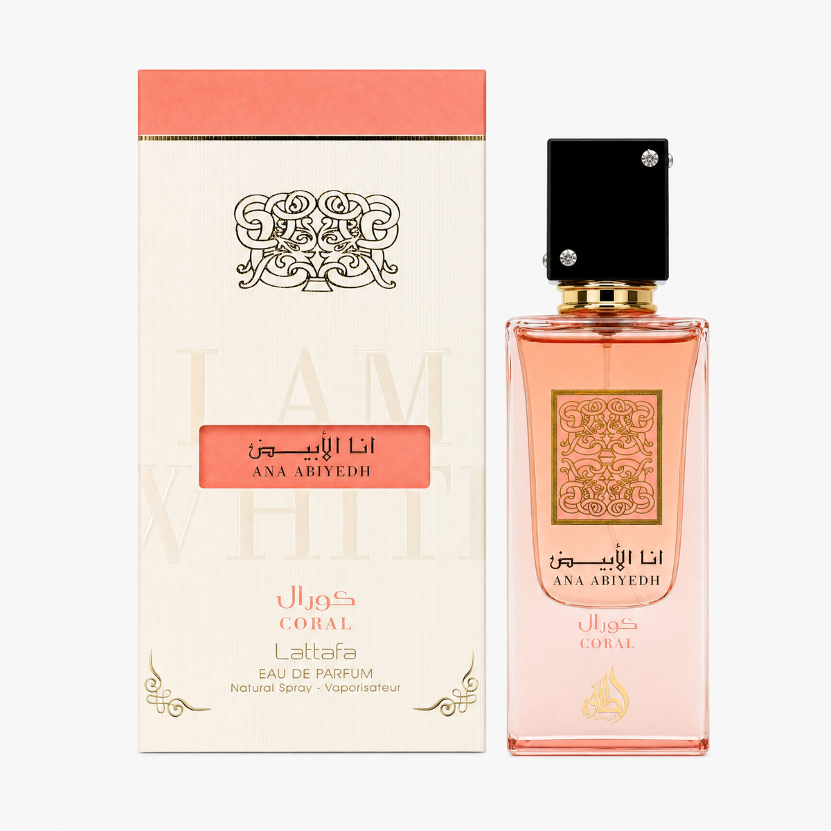 Lattafa Ana Abiyedh Coral EDP 60 mL