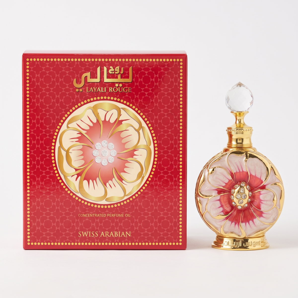 Swiss Arabian Layali Rouge Perfume Oil 15 mL
