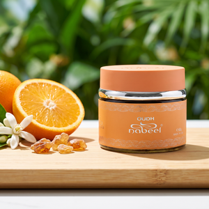 Nabeel Orange Jar