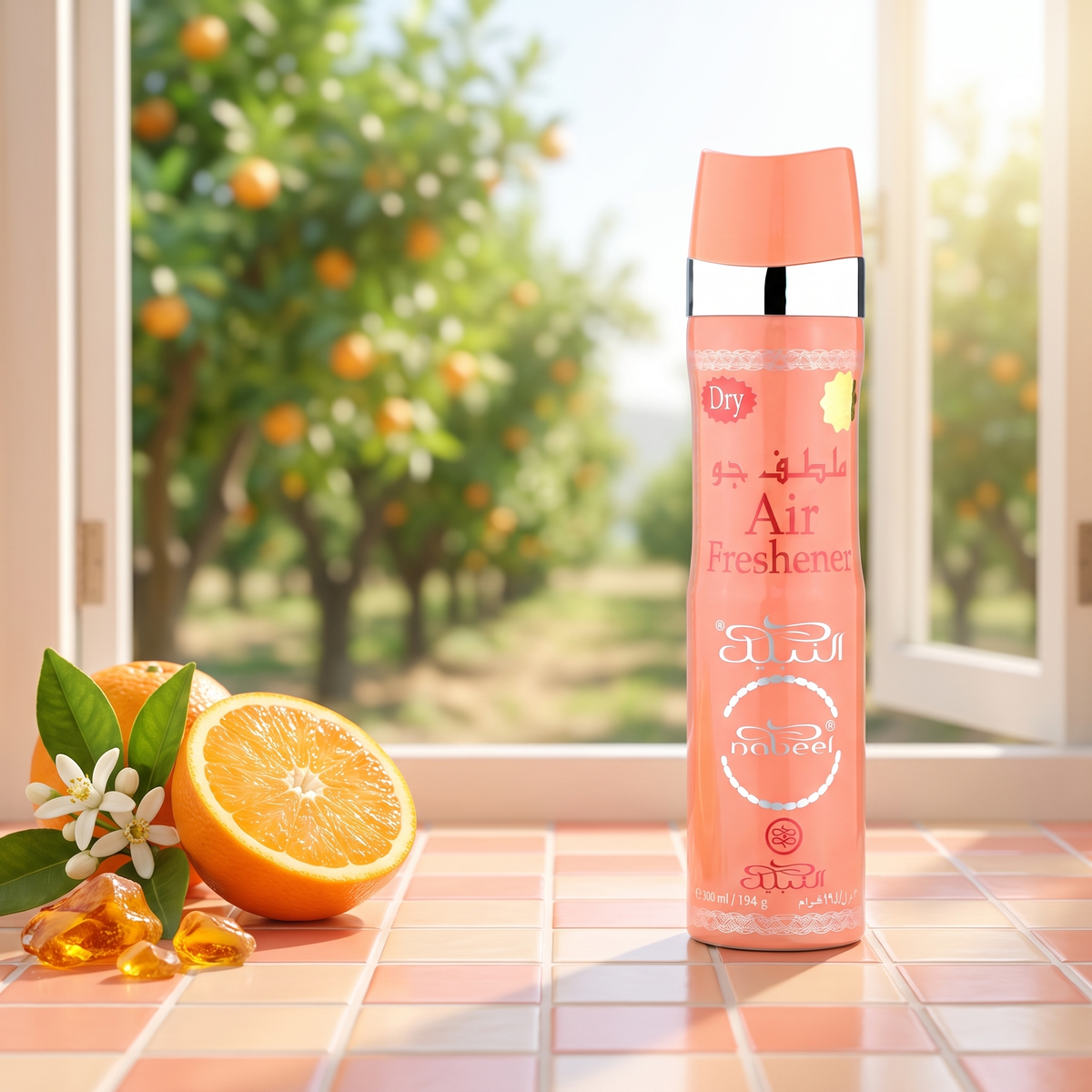 Nabeel Orange Air Freshener