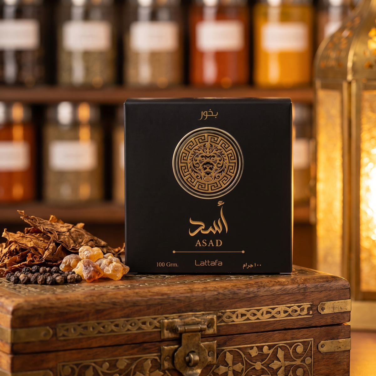 Lattafa Bukhoor Asad 100 grams by