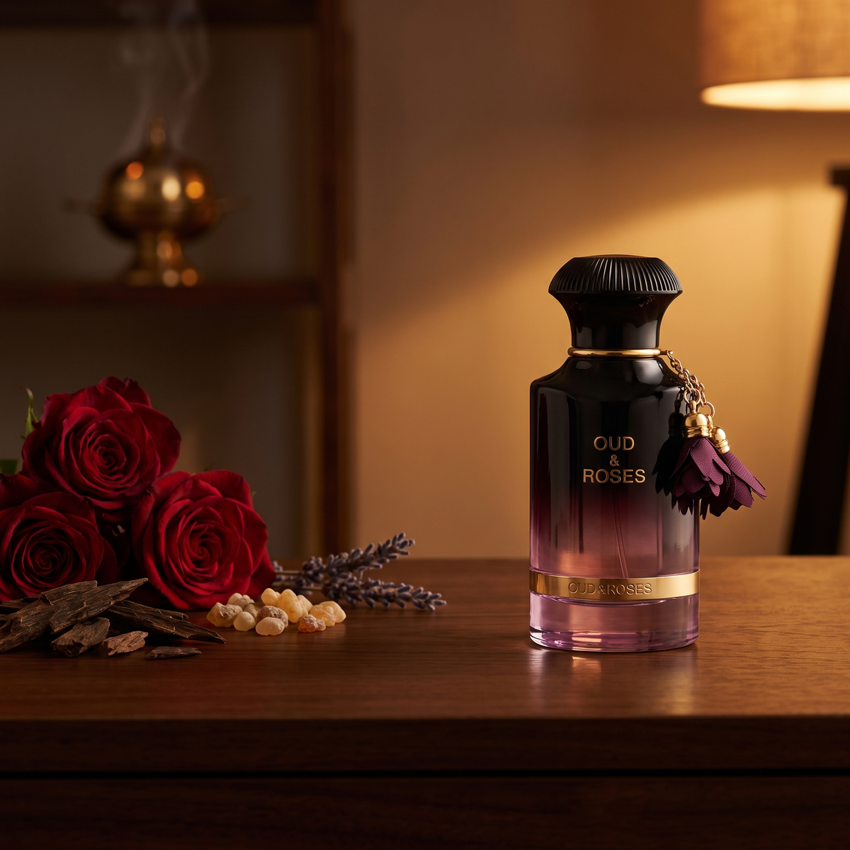 Ahmed Al Maghribi Oud & Roses EDP 60 mL