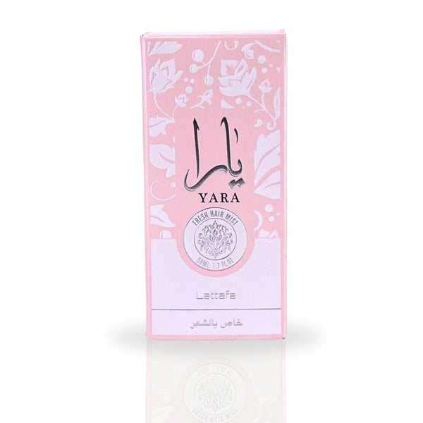 Lattafa YARA Fresh Hair Mist Spray - 50ML (1.7 OZ) - Experience Aroma of Yara - Made For Your Hair Floral Fragrance fragrance