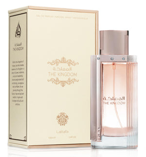 The Kingdom Bundle: Lattafa The Kingdom Women + Lattafa The Kingdom Men – 2 x 100ml Eau de Parfum