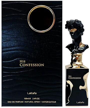 Lattafa Perfumes His confession + Eclaire 100ml (3.4 Fl oz) Long Lasting Perfume - Value Bundle - Couples Fragrance Gift Bundle