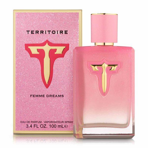 Territoire Femme Dreams Eau de Parfum – 100ml – Women's Fragrance with Floral, Fruity, and Gourmand Notes
