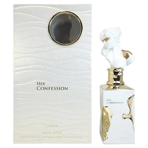 Lattafa Perfumes Her Confession Eau De Parfum  For Women 100ml (3.4 Oz) - New Release With Notes Of Vanilla, Jasmine & Tuberose Floral Fragrance fragrance i got you  vanilla