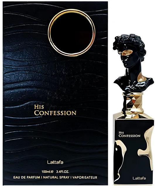 ”That's My Man" Bundle Lattafa Perfumes His confession + Fakhar Men 100ml (3.4 Fl oz) Long Lasting Perfume - Value Bundle - Men's Fragrance Gift Bundle