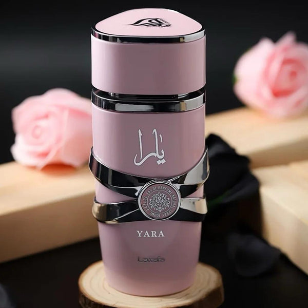 Lattafa Perfumes Yara 100 ml (3.4 OZ)  EDP & Yara Roll-on Oil 10 ml (0.34 OZ) - Yara Value Pack For Women - Long Lasting Perfume For Women Vanilla Fragrance Eau De Parfum perfume  oils i got you  vanilla