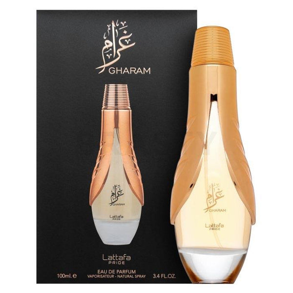 Lattafa Pride - Gharam EDP 100ML (3.4Oz) - Long Lasting Luxurious Women’s Perfume With Notes of Pear, Pineapple And Amber