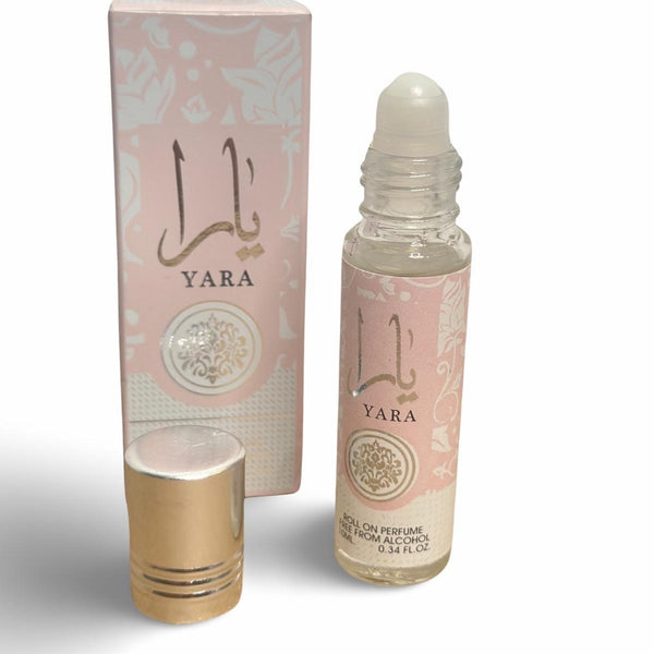 Yara 10ml (0.34 Fl.oz) Roll On Perfume Oil - Long Lasting Natural Perfume Oil For Women Scent Vanilla Scented Fragrance Aroma Cologne Cosmetic i got you  vanilla