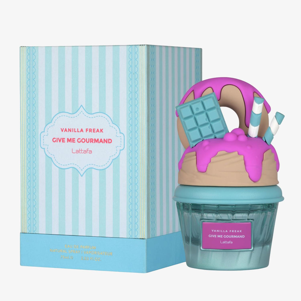 Lattafa Vanilla Freak Give me gourmand collection Eau de Parfum – 75ml (2.5 Fl Oz) | Unisex