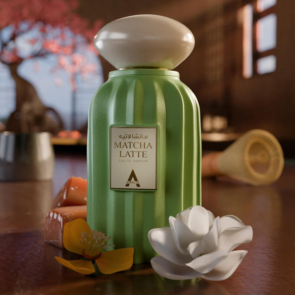 Atralia Matcha Latte Eau de Parfum – 100ml (3.4 Fl Oz)  - Long Lasting Gourmand Fragrance