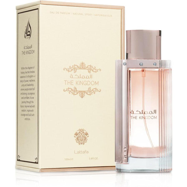 The Kingdom Bundle: Lattafa The Kingdom Women + Lattafa The Kingdom Men – 2 x 100ml Eau de Parfum