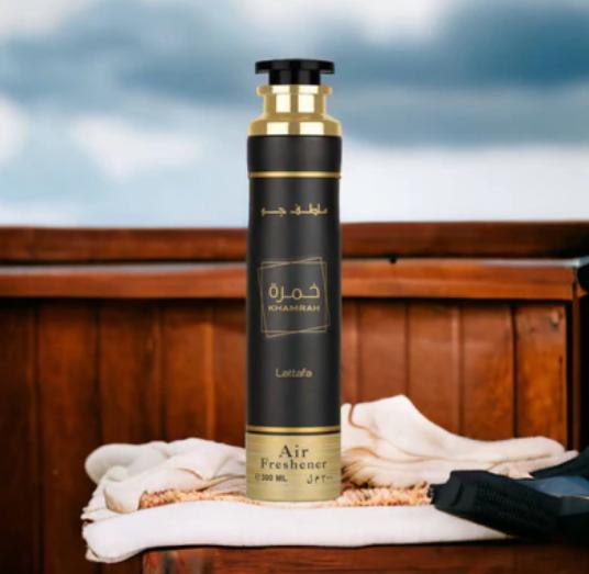 Khamrah EDP (100ml) + Khamrah Air Freshener (300ml) Set Aroma Fragrance Vanilla Perfume perfume