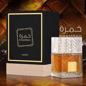 Lattafa Perfumes Khamrah for Unisex Eau de Parfum Spray, 3.4 Ounce long Lasting Evening Fragrance Cologne Unisex Aroma Scent