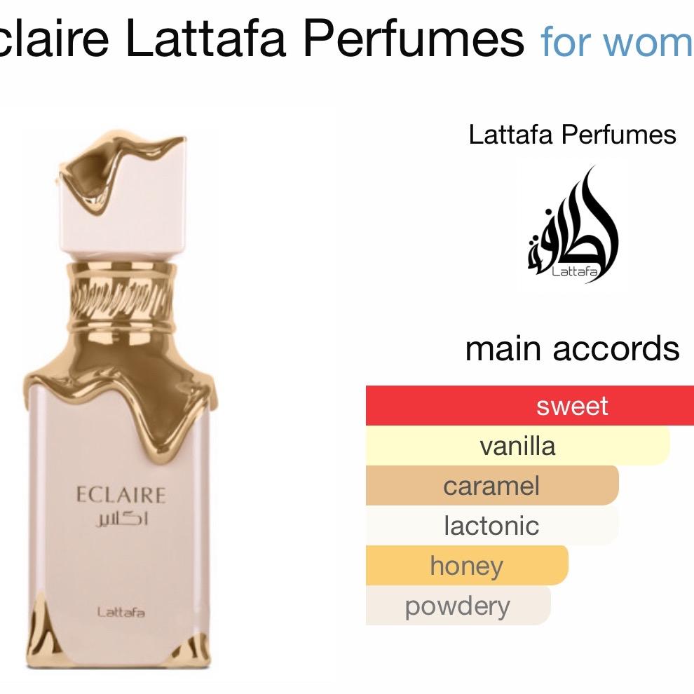 Lattafa Perfumes Eclair Eau De Parfum For Women - Long Lasting Perfume For Women - Sweet Honey and Vanilla Scent fragrance i got you  vanilla
