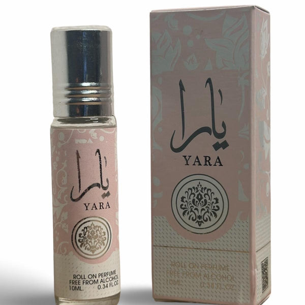 Yara 10ml (0.34 Fl.oz) Roll On Perfume Oil - Long Lasting Natural Perfume Oil For Women Scent Vanilla Scented Fragrance Aroma Cologne Cosmetic i got you  vanilla