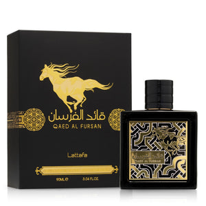 Qaed Al Fursan + Qaed Al Fursan Untamed + Qaed Al Fursan Unlimited – 3 x 100ml (3.4 fl oz) Fragrance Set – The Complete Signature Collection by Lattafa