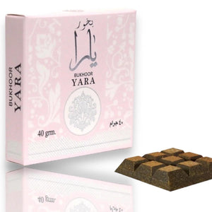 Lattafa Perfumes Yara Incense (Bakhoor) 40g (1.41 Oz) - Yara Scented  Aroma Slow Burning Home Incense, (Incense Burner May Be Required)