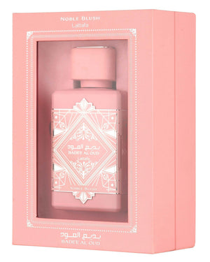 Lattafa Perfumes Badee Al Oud Noble Blush EDP 100ml (3.4 Oz) - For Women - Long Lasting Perfume For Women With Notes of Rose Milk, Almond & Vanilla fragrance