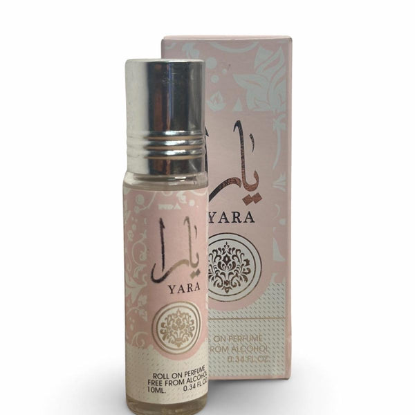Yara 10ml (0.34 Fl.oz) Roll On Perfume Oil - Long Lasting Natural Perfume Oil For Women Scent Vanilla Scented Fragrance Aroma Cologne Cosmetic i got you  vanilla