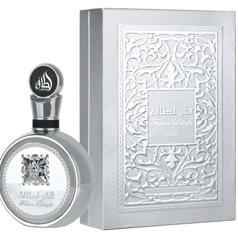 Lattafa Perfumes Fakhar Lattafa Platin EDP For Men - 100ml (3.4 Oz) - All New Long Lasting Fresh Summer Fragrance For Men