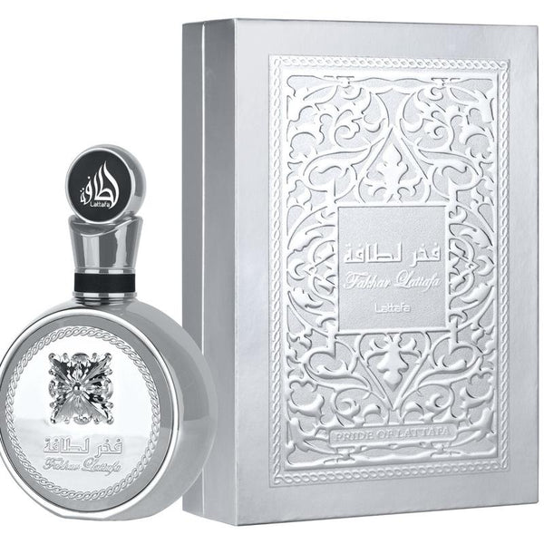 Lattafa Perfumes Fakhar Lattafa Platin EDP For Men - 100ml (3.4 Oz) - All New Long Lasting Fresh Summer Fragrance For Men