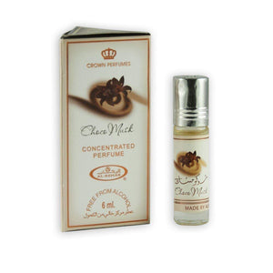 Al-Rehab Choco Musk Concentrated Perfume Rollerball for Unisex, 0.2 Ounce Fragrance Oil
