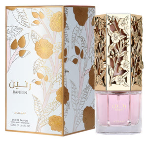 Asdaaf Raneen Eau de Parfum – 100ml (3.4 fl oz) – A Soft & Elegant Fragrance for Women