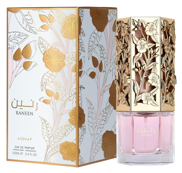 Asdaaf Raneen Eau de Parfum – 100ml (3.4 fl oz) – A Soft & Elegant Fragrance for Women
