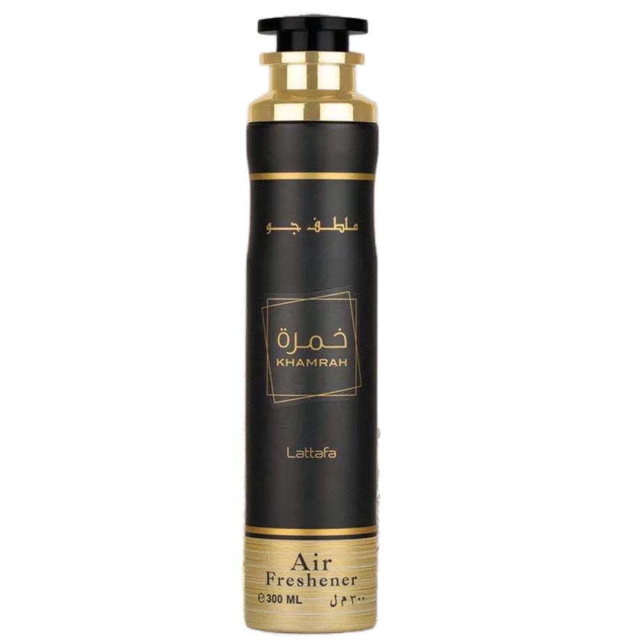 Lattafa Khamrah Air Freshener - Amazing Scented Home Air Freshener - With Notes of vanilla, Cinnamon   (Pack of 1) Home Aroma Perfume Fragrance