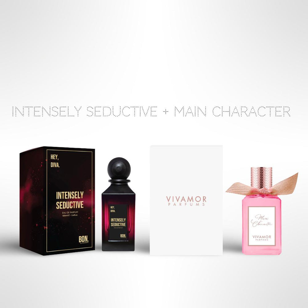 Intensely Seductive by Oudware + Main Character – Eau De Parfum Gift Bundle (100ml / 3.4 oz Each)